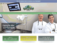 Tablet Screenshot of glenoaksdental.com